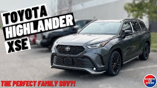 2024 TOYOTA HIGHLANDER XSE  InDepth Review  The Perfect Family SUV [upl. by Black]