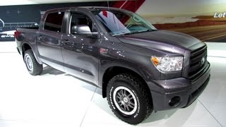 2013 Toyota Tundra TRD Rock Warrior Crew Max  Walkaround  2013 Detroit Auto Show [upl. by Girvin]