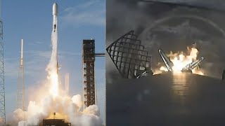 SpaceX Starlink 185 launch and Falcon 9 first stage landing 10 August 2024 [upl. by Hedberg958]