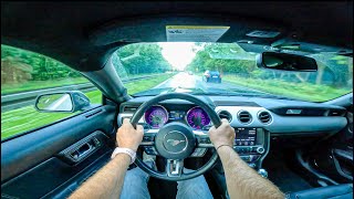 2017 Ford Mustang GT V8  50 TiVCT 450HP  POV Test Drive [upl. by Ennaisoj]