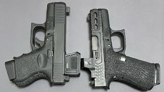 Glock 43x Vs Glock 26 Revisited [upl. by Eillah]