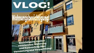 VLOG Einblick in eine meiner Wohnungen Vermietung praktisch erklärt [upl. by Yeleak]