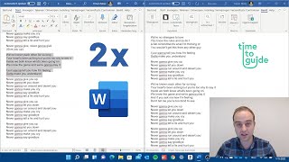 Twee vensters van hetzelfde document in Word naast elkaar [upl. by Ulphia392]
