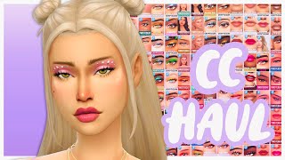 150 items MAKEUPSKIN CC FOLDER Sims 4 Female Makeup CC Mods Folder FREE DOWNLOAD sims cc ts4 [upl. by Munster]