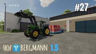 Hof Bergmann 15  Pasteurisierte Milch  Let´sPlay 27 ls22 farming hofbergmann [upl. by Astera]