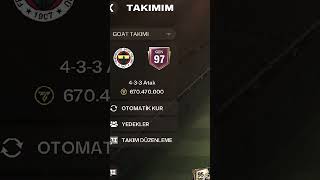 FC MOBİLE97 GENLİK TAKIMIM [upl. by Demetra]