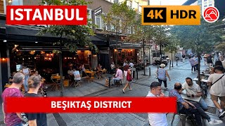 HDR Istanbul 2023 Beşiktaş District November Walking Tour4k 60fps [upl. by Okikuy103]