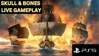 Skull amp Bones Gameplay Live Stream PlayStation 5 [upl. by Ecnaralc]