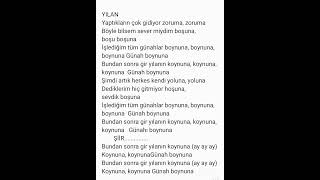 Yılan KARAOKE  Cengiz İmren [upl. by Raleigh]