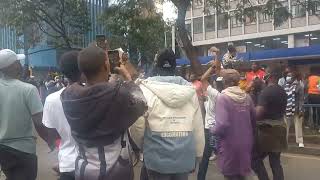 GEN Z WAMEFIKA MAPEMAquot GEN Z DEMONSTRATE IN NAIROBI CBD RUTO MUST GOMUST GO TO STATE HOUSERUTO [upl. by Adolphus]