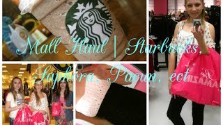 Mall Vlog  Starbucks Sephora Pacsun ect [upl. by Areik]