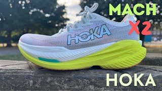 HOKA Mach X2 Review  The Super Daily Trainer [upl. by Harli]