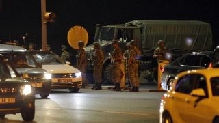 Military coup attempt in Turkey [upl. by Rehpatsirhc]