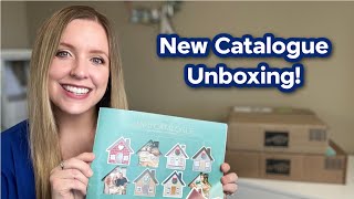 Unboxing New Stampin Up Paper Stamps amp Dies  Scrapbooking Haul [upl. by Nivonod]