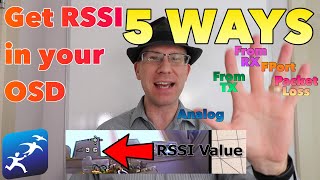 5 Ways to Setup RSSI in your OSD Analog TX Telemetry Receiver Channel FPort SBUS Packet Loss [upl. by Nnaxor]