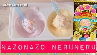 Japans Snoep  Popin Cookin Nazo Nazo Neruneru peachtangerine  MostCutestnl [upl. by Bartko]