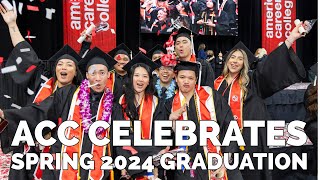 ACC Celebrates Spring 2024 Graduation at Toyota Arena [upl. by Nostrebor]