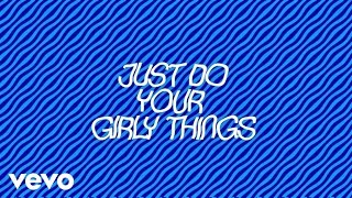 Dawin  Just Girly Things Official Lyrics Video [upl. by Melia628]