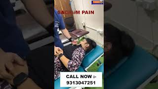 SACRUM PAIN  Chiropractic Treatment  Dr Varun  Call  9313047251  mumbai backpainrelief [upl. by Domel]