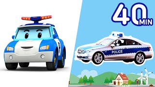 Learn Vehicles with Robocar POLI  Videos for Children  Robocar POLI TV [upl. by Ame]