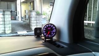 autogauge PK60 tachometer setting 6000rpm amp single cylinder [upl. by Ettennan]