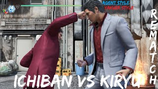 Like A Dragon Ichiban vs Kiryu Rematch Legend Gauntlet [upl. by Nichani]