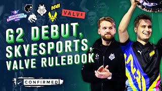 G2 amp NAVI surprise Skyesports disaster Valve rulebook issues  HLTV Confirmed S6E110 [upl. by Johppah]