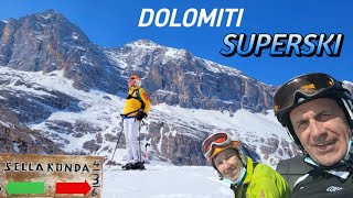 Dolomiti Superski 2024 Sella Ronda orange [upl. by Llebpmac560]