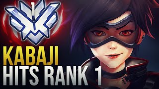 HOW KABAJI HIT RANK 1  Overwatch Montage [upl. by Onavlis]