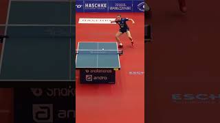 FIRE BACKHAND but it wasnt enough 😬Table Tennis Bundesliga Highlight [upl. by Edelson]