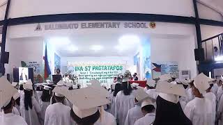 BALUMBATO ELEMENTARY SCHOOL HYBRID GRADUATION SY 2021  2022 [upl. by Tengdin]