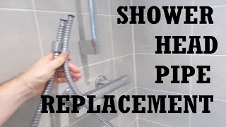 Shower Pipe  Hose Replacement [upl. by Sletten647]