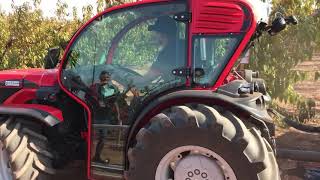 Tractor Antonio Carraro TGF con cabina protector [upl. by Nylatsyrk]