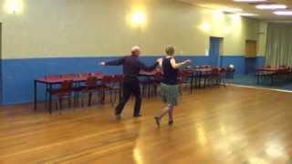 HalfPenny Swing Sequence Dance Demonstration [upl. by Conall257]