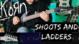 Korn  Shoots and Ladders  Guitar Cover Tab [upl. by Ahsaelat]