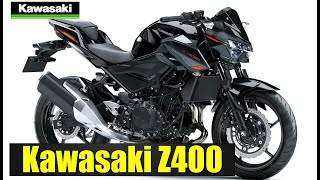 2024 Kawasaki Z400  New Color TM [upl. by Ahsinehs]