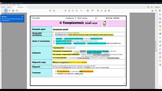 para 5 toxolpasma شرح بارا الجزء الخامس طفيل مرض القطط التوكسوبلازما [upl. by Sisto]