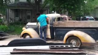 1938 Ford One Ton Express Barn Find Part 1 [upl. by Lopes360]