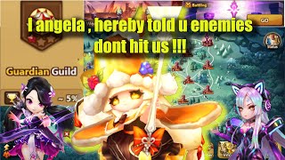 siege 19 douman angela so toxic summonerswar [upl. by Neirbo]