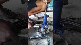 How to repair motorcycle  Motorcycle repairing howto handmade [upl. by Kemeny423]