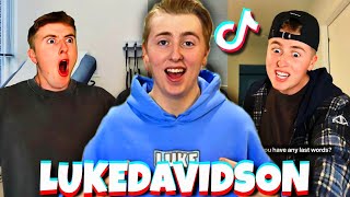 LUKE DAVIDSON TikTok Compilation  Funny Luke Davidson [upl. by Aicrag]