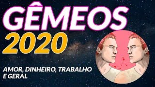 ♊ GÊMEOS 2020 🔮 Horóscopo AMOR DINHEIRO TRABALHO amp Conselhos GERAIS  Previsões 2020 [upl. by Pantheas235]