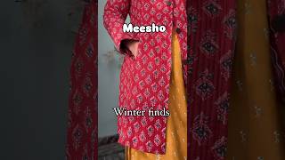 Long coat from meesho ethnicprintedlongcoat longcoat meesho meeshofinds [upl. by Marshal]