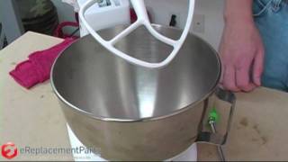 How to Adjust the Beaters on a KitchenAid Stand Mixer [upl. by Therine]