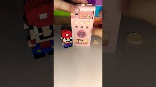 🌈🌈Mario Making Strawberry 🍓 Juice satisyfing mariobros shorts [upl. by Aerdnod]