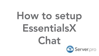 How to Setup EssentialsX Chat  Minecraft Java [upl. by Mat272]