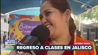 Regreso a clases transcurre con normalidad en Guadalajara Jalisco  DPC con Nacho Lozano [upl. by Alwin876]