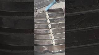 The process of polishing and grinding molds using fiber oilstoneshorts [upl. by Peppie]