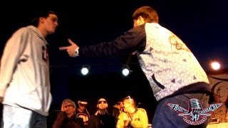 PAPO MC vs GANJAHMAN  2° ronda  Rosario Freestyle Massacre 2013 [upl. by Pero]