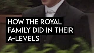 Breaking Down The British Royal Familys ALevel Results [upl. by Netsrak]